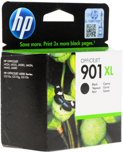Купить Картридж HP 901XL (CC654AE) черный в интернет-магазине DNS. Характеристики, цена HP 901XL (CC654AE) | 0112125.