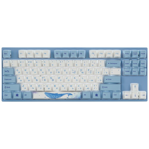 Купить Клавиатура  проводная Varmilo VPM87 Sea Melody в интернет-магазине DNS. Характеристики, цена Varmilo VPM87 Sea Melody | 5486779.