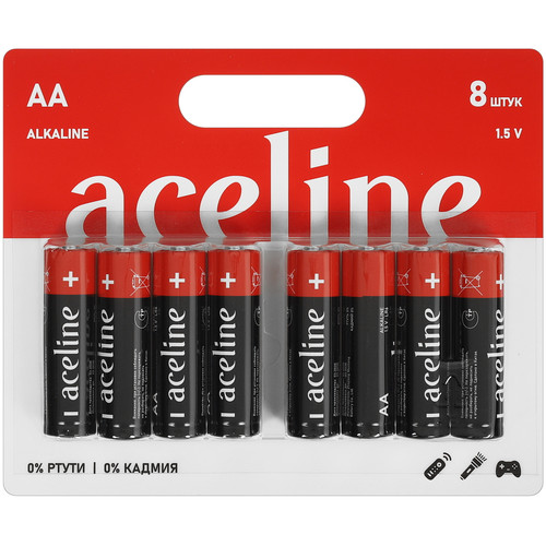 Купить Батарейка Aceline AA (LR6/ER14505/FR6/R6P) в интернет-магазине DNS. Характеристики, цена Aceline | 9338160.