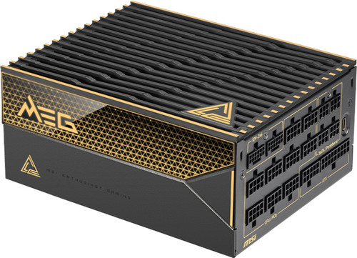 Купить Блок питания MSI MEG Ai1600T PCIE5 [306-7ZPEX11-CE0] черный в интернет-магазине DNS. Характеристики, цена MSI MEG Ai1600T PCIE5 | 5621766.