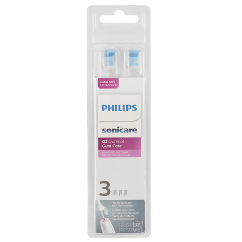 Купить Набор сменных насадок Philips Sonicare  G2 Optimal Gum Care HX9033/65 в интернет-магазине DNS. Характеристики, цена Philips Sonicare  G2 Optimal Gum Care HX9033/65 | 9179435.