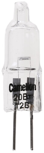 Купить Лампа галогенная Camelion G4/JC/20W/12V в интернет-магазине DNS. Характеристики, цена Camelion G4/JC/20W/12V | 1109798.
