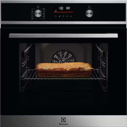Купить Электрический духовой шкаф Electrolux EOF6P76BX серебристый в интернет-магазине DNS. Характеристики, цена Electrolux EOF6P76BX | 9124768.