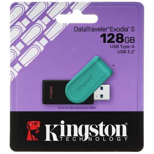 Купить Память USB Flash 128 ГБ Kingston DataTraveler Exodia S [DTXS/128GB] в интернет-магазине DNS. Характеристики, цена Kingston DataTraveler Exodia S | 5628596.