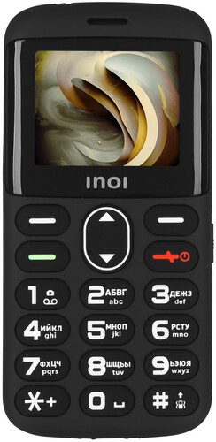 Купить Сотовый телефон INOI 148 Senior 4G черный в интернет-магазине DNS. Характеристики, цена INOI 148 Senior 4G | 9234174.