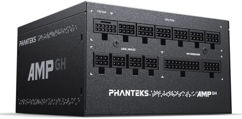 Купить Блок питания PHANTEKS AMP GH 1200W [PH-P1200GR_BK01] черный в интернет-магазине DNS. Характеристики, цена PHANTEKS AMP GH 1200W | 9327614.