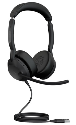 Купить Проводные наушники Jabra Evolve2 50  черный 2023 в интернет-магазине DNS. Характеристики, цена Jabra Evolve2 50 | 5478298.