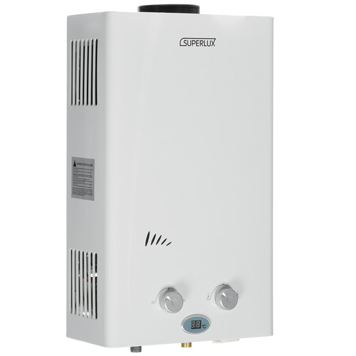 Купить Водонагреватель газовый Ariston SUPERLUX 10L CF NG NEW в интернет-магазине DNS. Характеристики, цена Ariston SUPERLUX 10L CF NG NEW | 8127376.