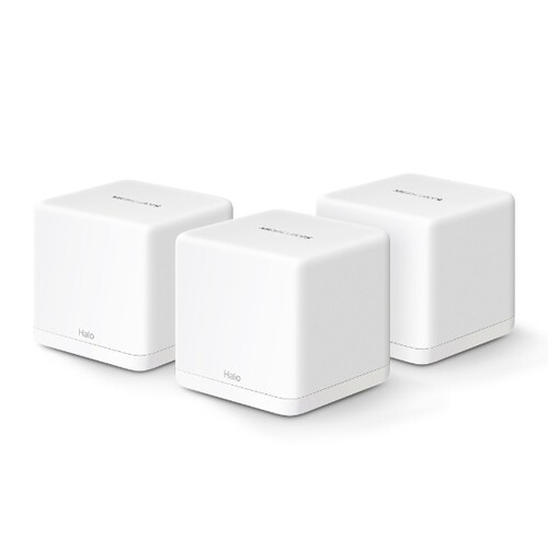 Купить MESH-комплект Mercusys Halo H60X (3-pack) в интернет-магазине DNS. Характеристики, цена Mercusys Halo H60X (3-pack) | 5456448.