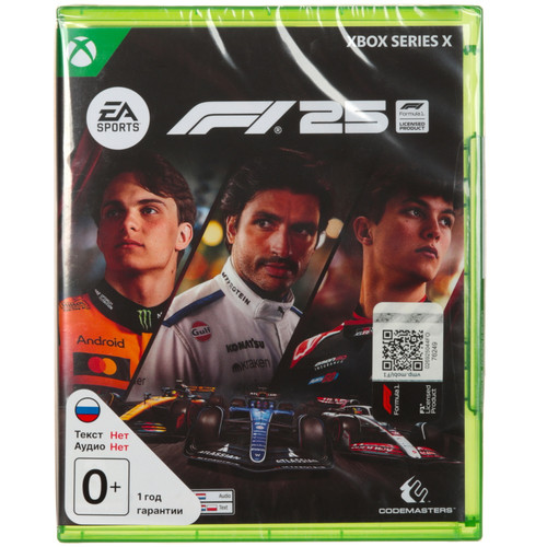 Купить Игра EA SPORTS F1 25 (Xbox Series X) в интернет-магазине DNS. Характеристики, цена EA SPORTS F1 25 | 5626261.