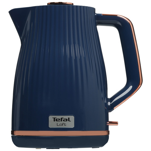 Купить Электрочайник Tefal Loft KO251430 синий в интернет-магазине DNS. Характеристики, цена Tefal Loft KO251430 | 9225084.