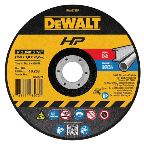 Купить Диск отрезной DeWalt DWA8726F в интернет-магазине DNS. Характеристики, цена DeWalt DWA8726F | 5937565.