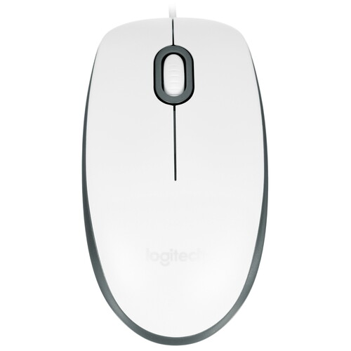 Купить Мышь проводная Logitech M100 [910-001605/910-005004] белый в интернет-магазине DNS. Характеристики, цена Logitech M100 | 0123630.