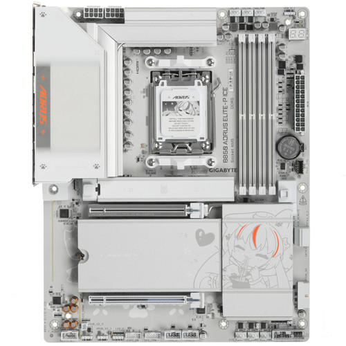 Купить Материнская плата GIGABYTE B850 AORUS ELITE-P ICE в интернет-магазине DNS. Характеристики, цена GIGABYTE B850 AORUS ELITE-P ICE | 5928650.