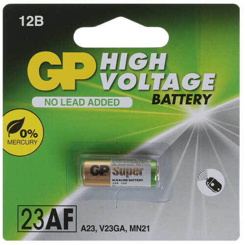 Купить Батарейка GP Super A23 (LR23/MN21/V23GA/LRV08) в интернет-магазине DNS. Характеристики, цена GP Super | 1603341.