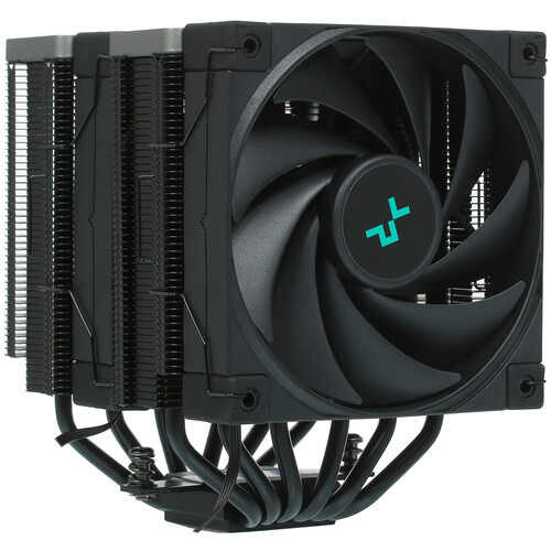 Купить Кулер для процессора DEEPCOOL AK620 ZERO DARK [R-AK620-BKNNMT-G-1] черный в интернет-магазине DNS. Характеристики, цена DEEPCOOL AK620 ZERO DARK | 5056022.