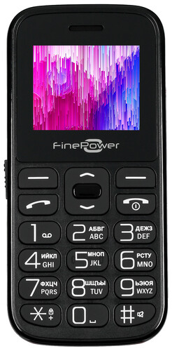 Купить Сотовый телефон FinePower SR281 красный/черный в интернет-магазине DNS. Характеристики, цена FinePower SR281 | 5064197.