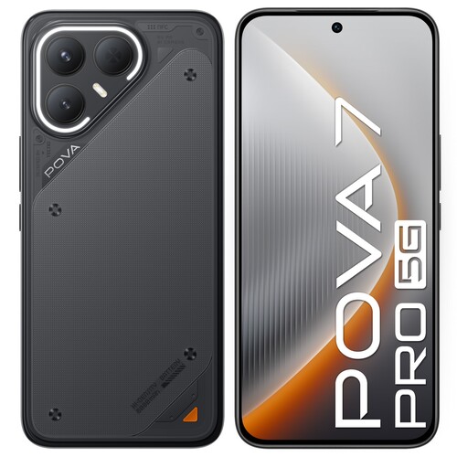 Купить 6.78" Смартфон Tecno POVA 7 Pro 5G 256 ГБ черный в интернет-магазине DNS. Характеристики, цена Tecno POVA 7 Pro 5G | 5632981.