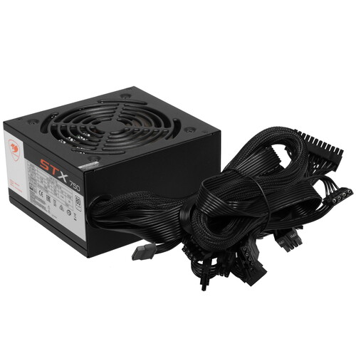 Купить Блок питания Cougar STX 750W V2 [CGR ST-750] черный в интернет-магазине DNS. Характеристики, цена Cougar STX 750W V2 | 5455159.