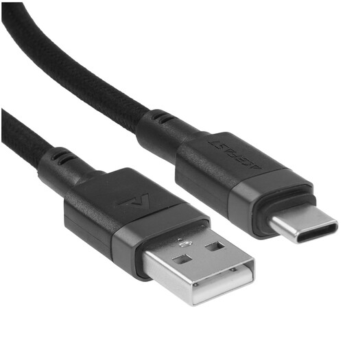 Купить Кабель ACEFAST USB Type-C - USB Type-A черный 1.2 м в интернет-магазине DNS. Характеристики, цена Acefast | 9258679.