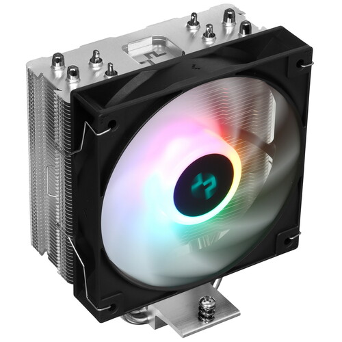Купить Кулер для процессора DEEPCOOL AG400 LED [AG400 LED 1700 NATIVE] черный в интернет-магазине DNS. Характеристики, цена DEEPCOOL AG400 LED | 9907659.