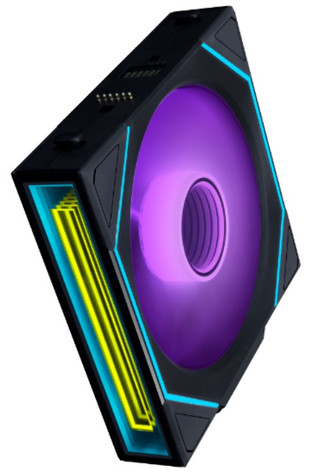 Купить Вентилятор LIAN LI UNI FAN SL-INF WIRELESS 120 [G99.12SLIN1W1B.R0] черный в интернет-магазине DNS. Характеристики, цена LIAN LI UNI FAN SL-INF WIRELESS 120 | 5620993.