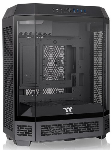 Купить Корпус Thermaltake The Tower 600 [CA-1Z1-00M1WN-00] черный в интернет-магазине DNS. Характеристики, цена Thermaltake The Tower 600 | 5480559.