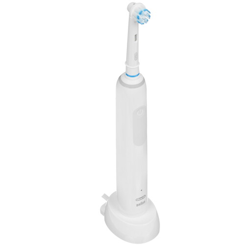 Купить Электрическая зубная щетка Braun Oral-B Pro 3 3500/D505.513.3 CrossAction белый в интернет-магазине DNS. Характеристики, цена Braun Oral-B Pro 3 3500/D505.513.3 CrossAction | 5604234.