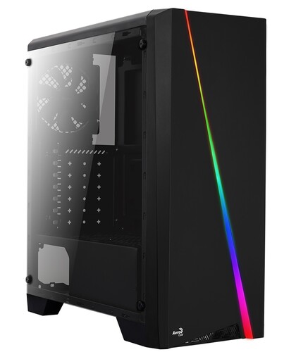Купить Корпус AeroCool Cylon [Cylon BG] черный в интернет-магазине DNS. Характеристики, цена AeroCool Cylon | 1273253.