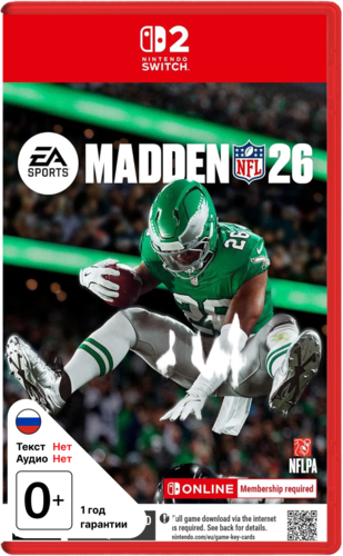 Купить Игра EA Sports Madden NFL 26 (Switch) в интернет-магазине DNS. Характеристики, цена EA Sports Madden NFL 26 | 5635703.