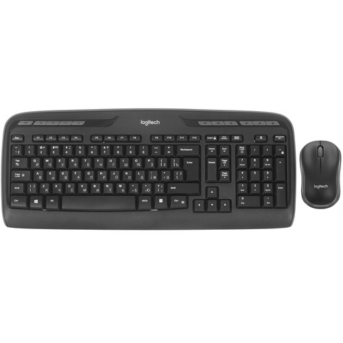 Купить Клавиатура+мышь беспроводная   Logitech Wireless Combo MK330 черный в интернет-магазине DNS. Характеристики, цена Logitech Wireless Combo MK330 | 0160125.