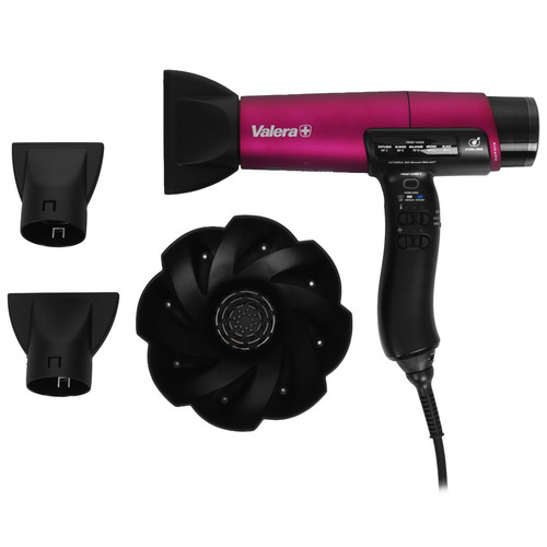 Купить Фен Valera Hydra 3D SmartSelect Color Pro розовый/черный в интернет-магазине DNS. Характеристики, цена Valera Hydra 3D SmartSelect Color Pro | 5958851.