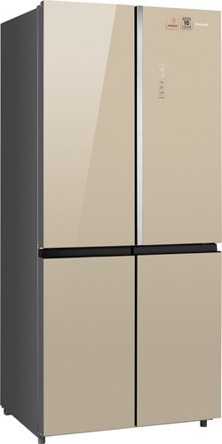 Купить Холодильник многодверный   Weissgauff WCD 590 NoFrost Inverter Premium Biofresh Gold Glass золотистый в интернет-магазине DNS. Характеристики, цена Weissgauff WCD 590 NoFrost Inverter Premium Biofresh Gold Glass | 9008996.