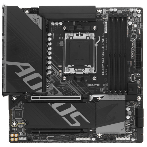 Купить Материнская плата GIGABYTE B840M AORUS ELITE WIFI6E в интернет-магазине DNS. Характеристики, цена GIGABYTE B840M AORUS ELITE WIFI6E | 5627087.