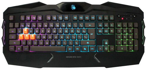 Купить Клавиатура проводная A4Tech Bloody B254, подсветка, 4 ...