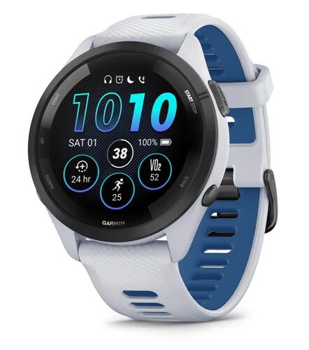 Купить Спортивные часы Garmin Forerunner 265 Music в интернет-магазине DNS. Характеристики, цена Garmin Forerunner 265 Music | 9075953.