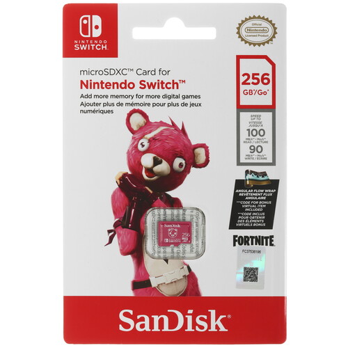 Купить Карта памяти Sandisk Fortnite Edition microSDXC 256 ГБ [SDSQXAO-256G-GN6ZG] в интернет-магазине DNS. Характеристики, цена  | 5635950.