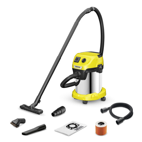 Купить Хозяйственный пылесос  Karcher WD 3 PS V-17/4/20 Workshop в интернет-магазине DNS. Характеристики, цена Karcher WD 3 PS V-17/4/20 Workshop | 5355842.