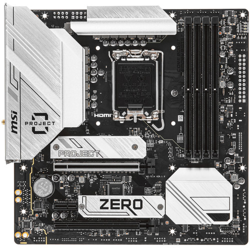 Купить Материнская плата MSI B760M PROJECT ZERO в интернет-магазине DNS. Характеристики, цена MSI B760M PROJECT ZERO | 5457554.