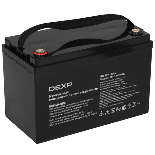 Купить Аккумуляторная батарея для ИБП DEXP GEL 12V 100Ah в интернет-магазине DNS. Характеристики, цена DEXP GEL 12V 100Ah | 9341837.
