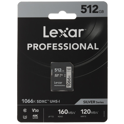Купить Карта памяти Lexar SDXC 512 ГБ [LSD1066512G-BNNNG] в интернет-магазине DNS. Характеристики, цена  | 5456347.