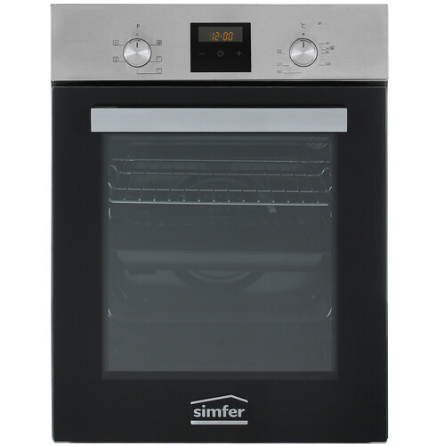 Купить Электрический духовой шкаф Simfer B4EM56016 серебристый в интернет-магазине DNS. Характеристики, цена Simfer B4EM56016 | 8186940.