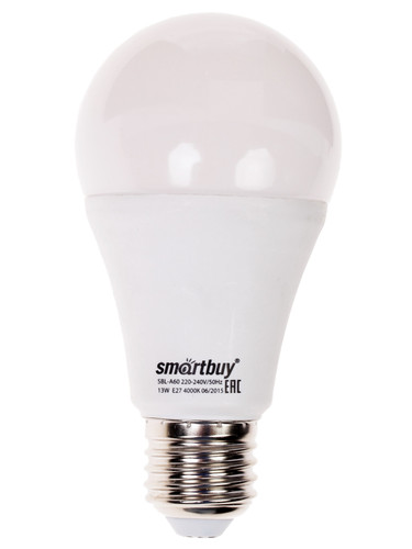 Купить Лампа светодиодная Smartbuy A60 SBL-A60-13-40K-E27-A в интернет-магазине DNS. Характеристики, цена Smartbuy A60 SBL-A60-13-40K-E27-A | 1008951.