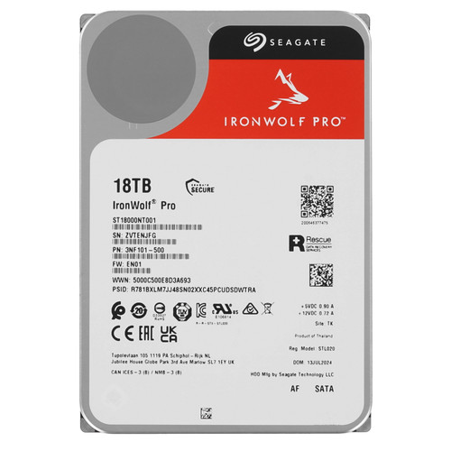 Купить 18 ТБ Жесткий диск Seagate IronWolf Pro [ST18000NT001] в интернет-магазине DNS. Характеристики, цена Seagate IronWolf Pro | 5435085.