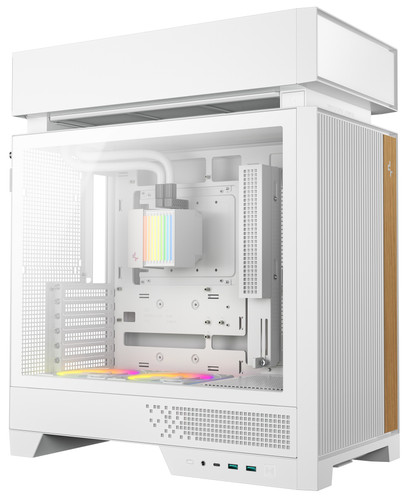 Купить Корпус DEEPCOOL CL6600 [R-CL6600-WHNNA0-G] белый в интернет-магазине DNS. Характеристики, цена DEEPCOOL CL6600 | 5638619.