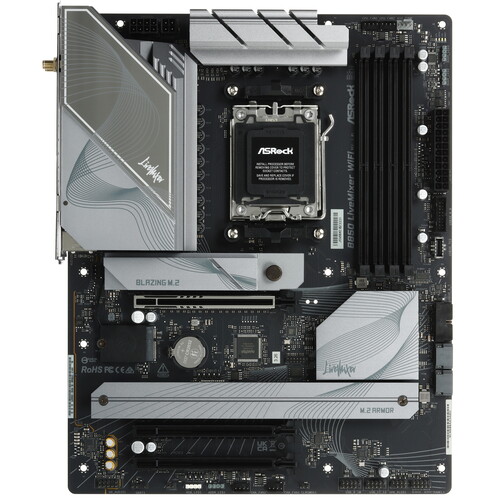 Купить Материнская плата ASRock B850 LiveMixer WiFi в интернет-магазине DNS. Характеристики, цена ASRock B850 LiveMixer WiFi | 5622716.