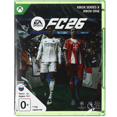 Купить Игра EA Sports FC 26 (Xbox Series X) в интернет-магазине DNS. Характеристики, цена EA Sports FC 26 | 5638146.
