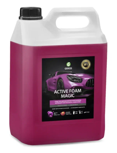 Купить Автошампунь для бесконтактной мойки GRASS Active Foam Magic в интернет-магазине DNS. Характеристики, цена GRASS Active Foam Magic | 5306507.