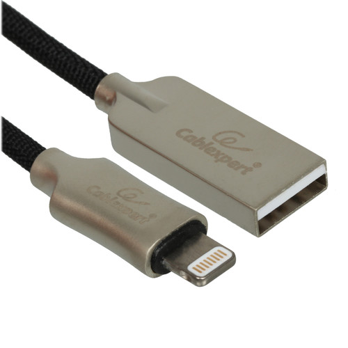 Купить Кабель Cablexpert Lightning 8-pin - USB Type-A черный в интернет-магазине DNS. Характеристики, цена Cablexpert Platinum | 5485452.