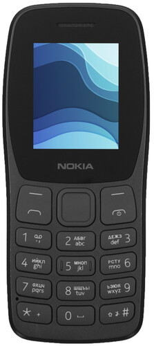 Купить Сотовый телефон Nokia 105 DS (2022) черный в интернет-магазине DNS. Характеристики, цена Nokia 105 DS (2022) | 5452151.